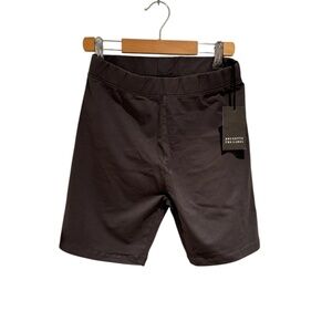 BRUNETTE THE LABEL charcoal bike shorts - NWT - size S/M